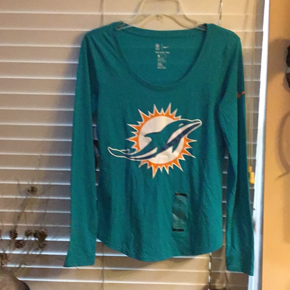 Miami Dolphin Nike  Long sleeve Shirt M